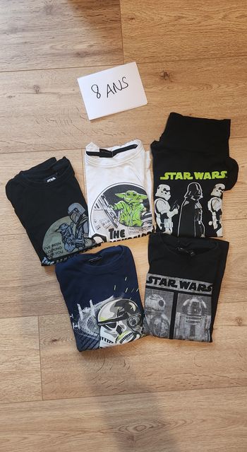 Lot de 5 pulls fins star wars