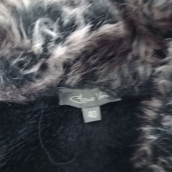 Manteau long noir femme La Halle taille 40 - photo numéro 3