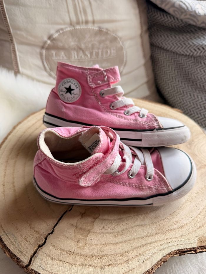 Converse scratch lacet élastique pointure 26 - photo numéro 1