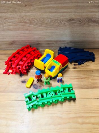 Train  playmobil 123