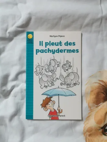 Livre il pleut des pachydermes