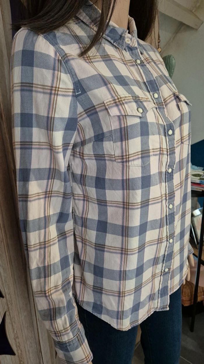 Chemise Vintage Levi's à carreaux - photo numéro 3
