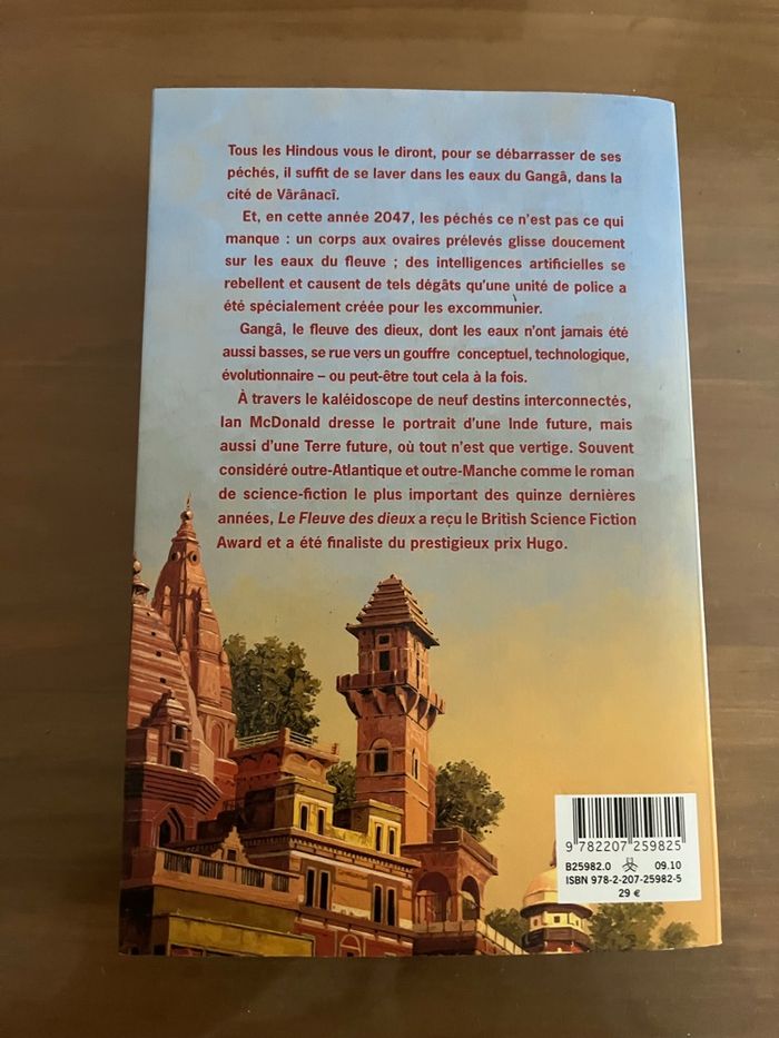 Le Fleuve des Dieux Ian Mc Donald Denoël - photo numéro 7