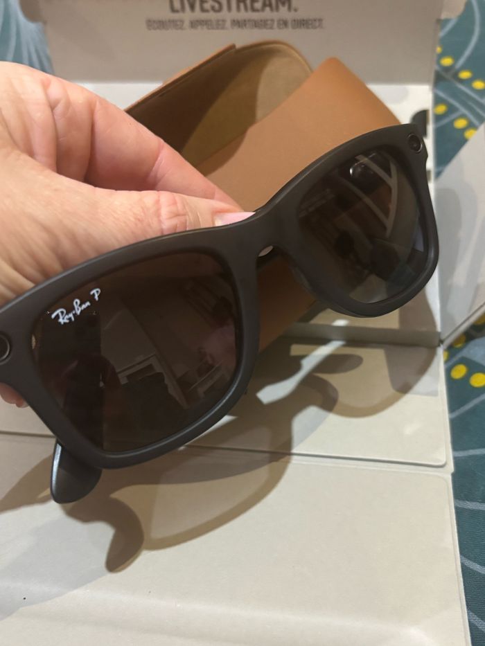 Ray ban Meta neuves noires