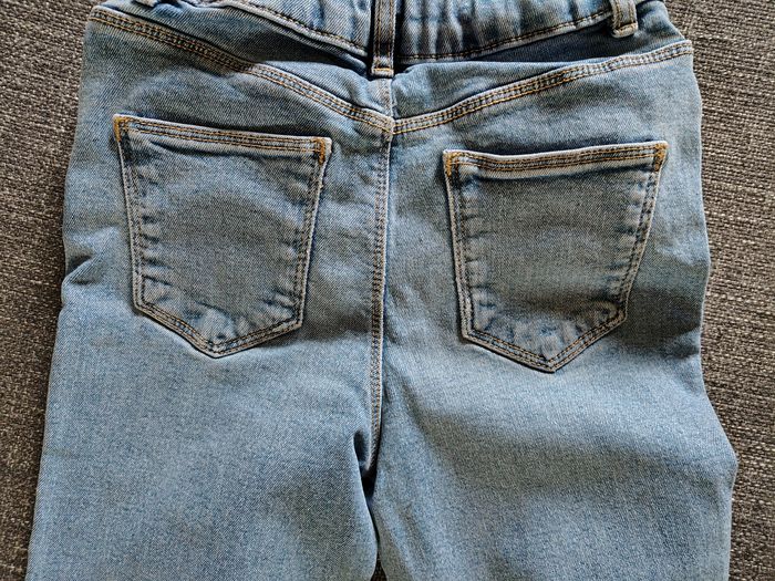 Jean fille bleu flare - photo numéro 4