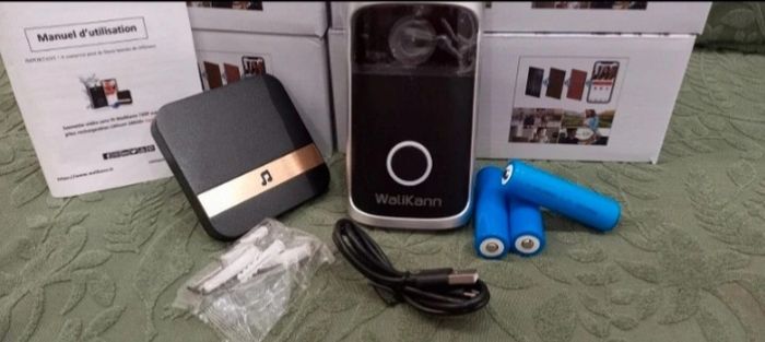 Interphone connecté neuf sans fil complet (vente en lot possible)