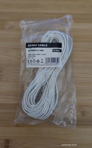 Câble de connexion audio 10 m