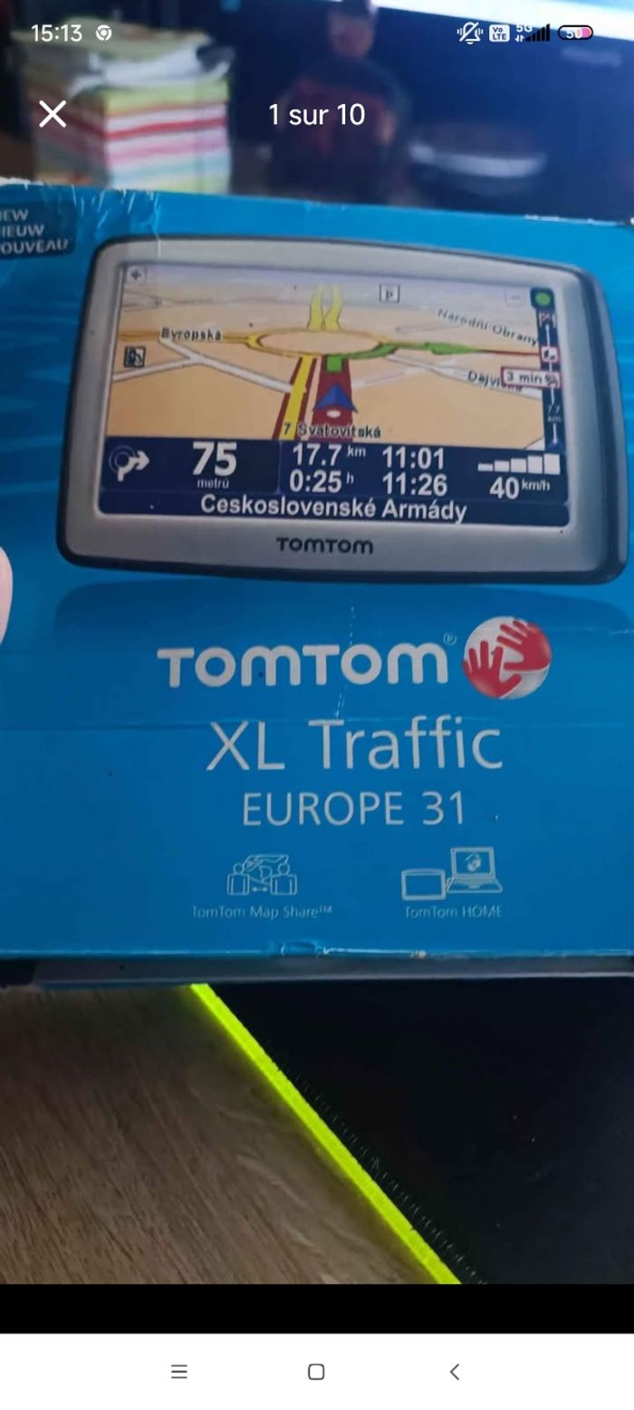 Gps tomtom xl traffic 2008 - photo numéro 2