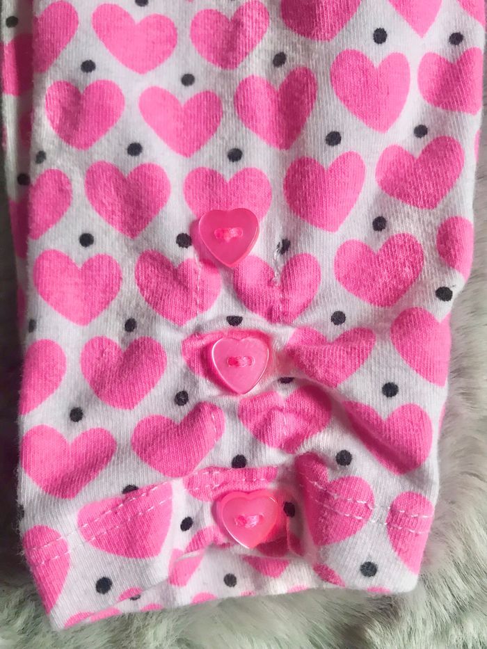 Leggings cœurs 6 mois (orchestra) - photo numéro 3