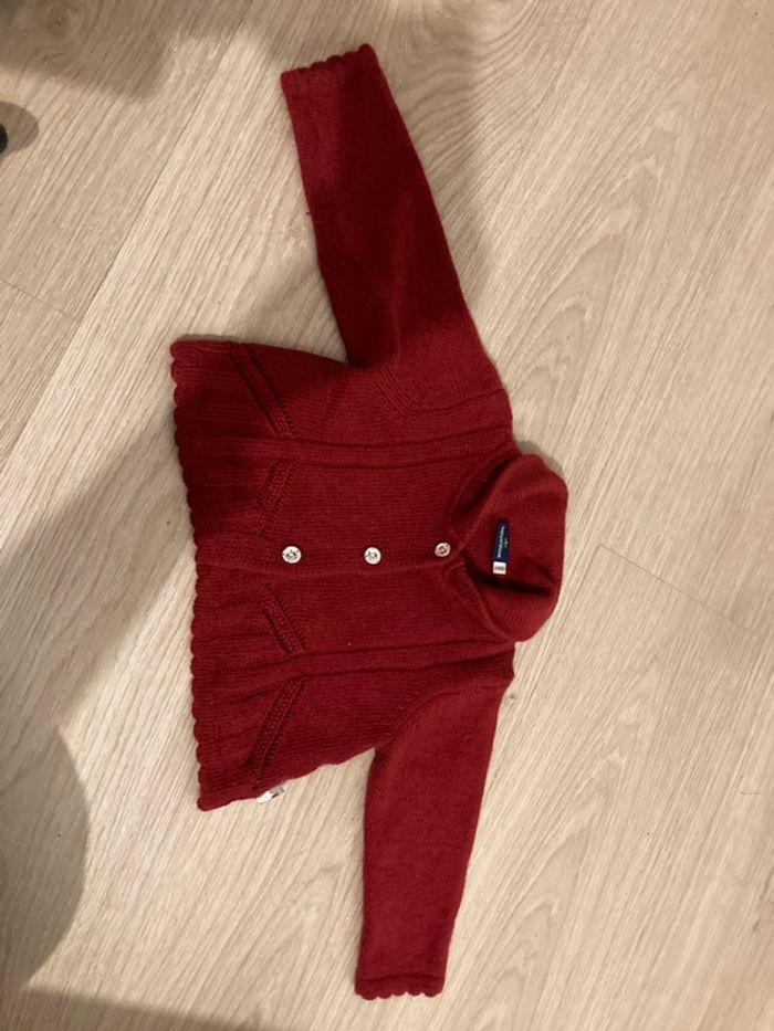 Gilet boléro fille 9 mois