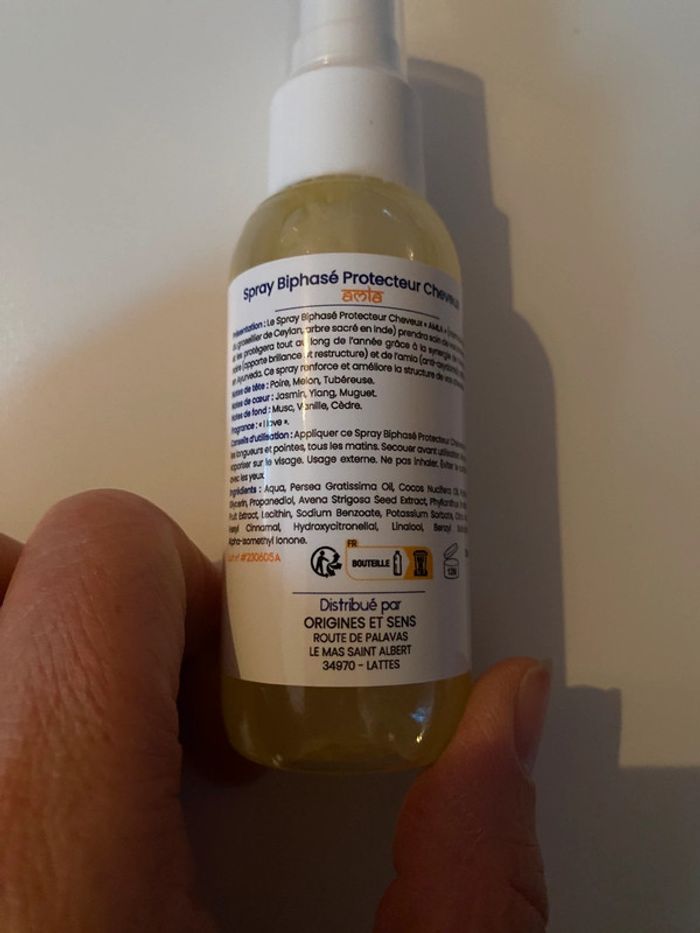 Spray biphasé protecteur cheveux 50 ml - photo numéro 2
