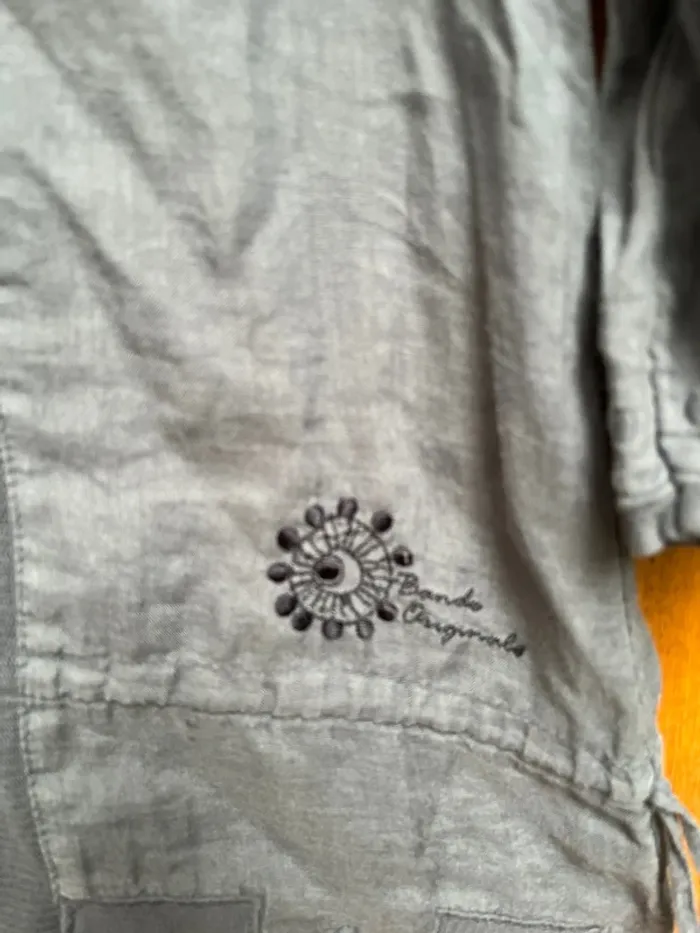 Blouse, grise, bande originale, taille 40 - photo numéro 3