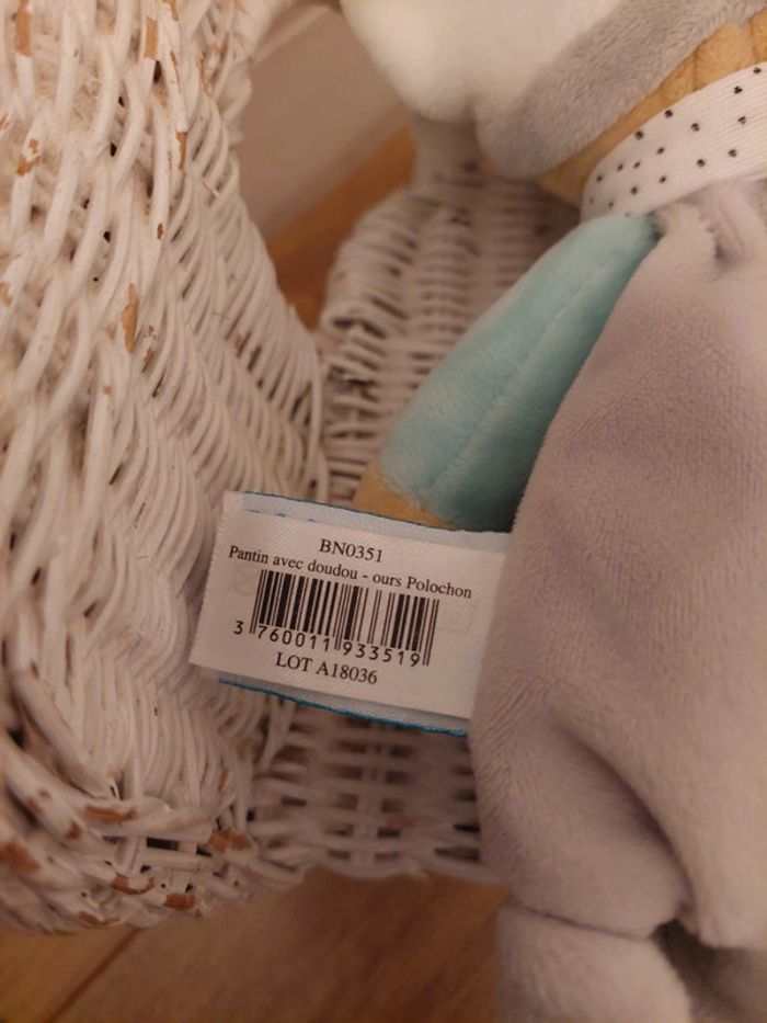 Pantin avec doudou Baby Nat' - photo numéro 8