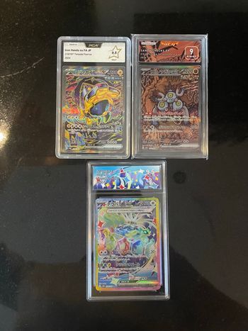 Lot 3 cartes gradée Alternative SAR Sv8a 