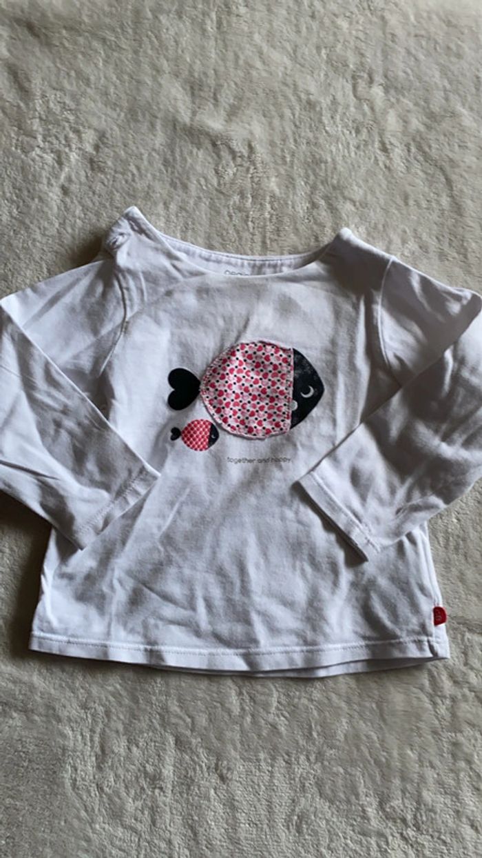 Ensemble jeans - t-shirt longue manche - gilet - photo numéro 8