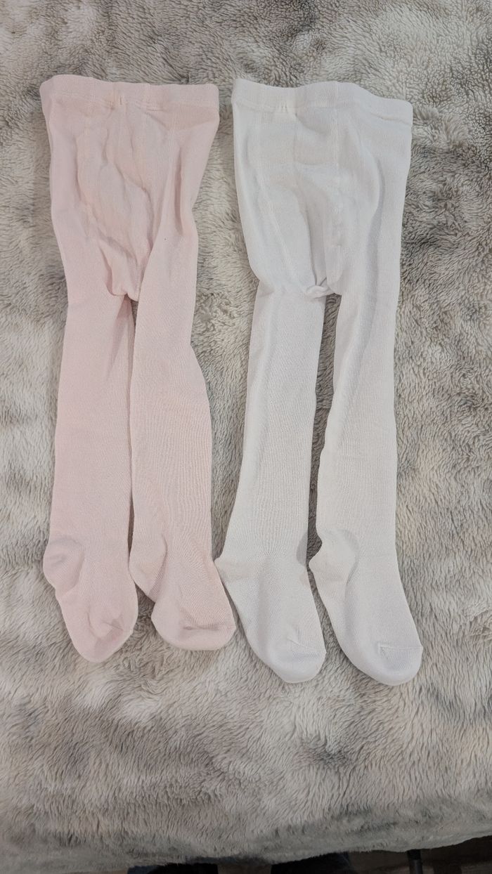 Lot de 2 collants neufs taille 21-23 - photo numéro 2
