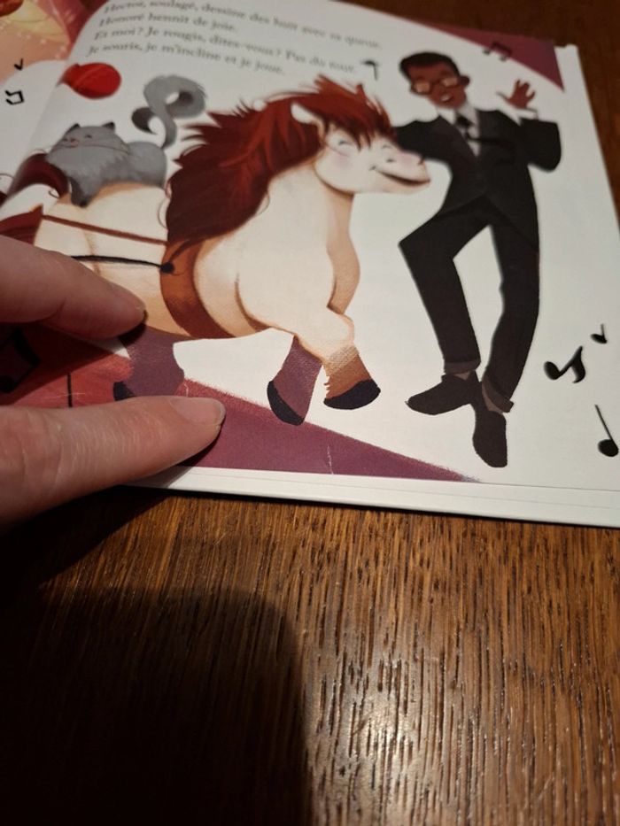 Livre concerto pour harpe chat et poney - photo numéro 5