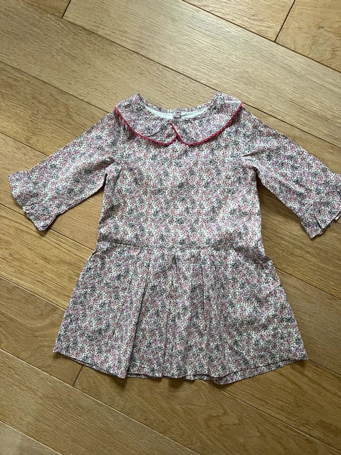 Robe manche longue jacadi fille 36 mois neuf sans étiquette