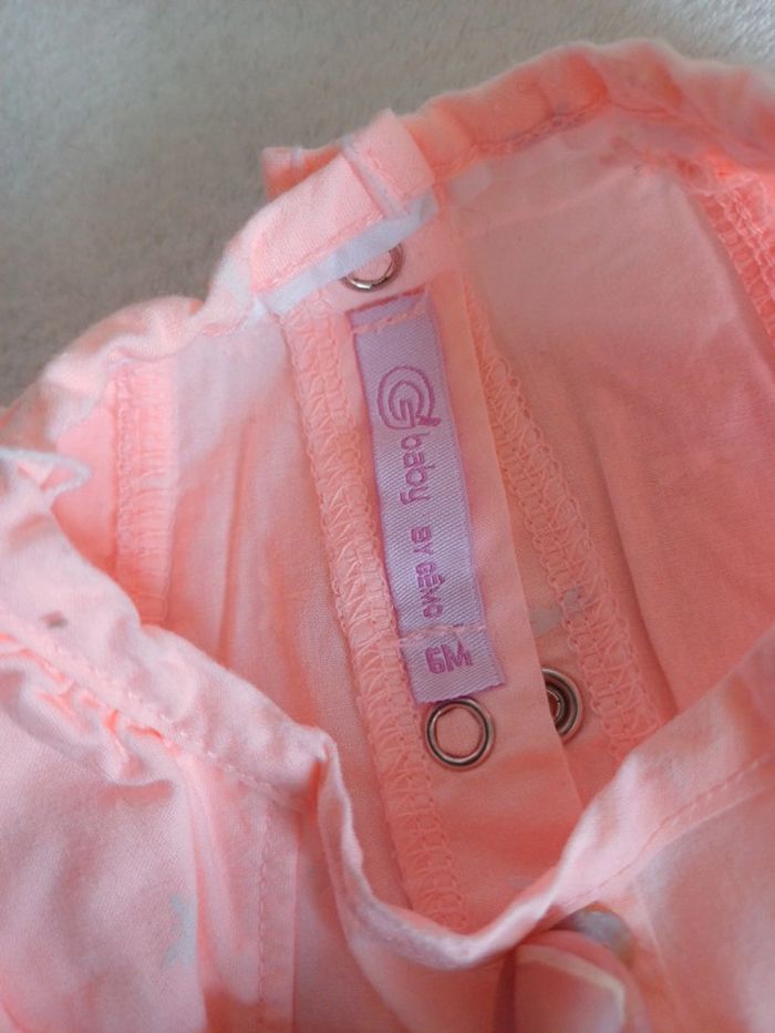 Tunique rose 6 mois gemo - photo numéro 2