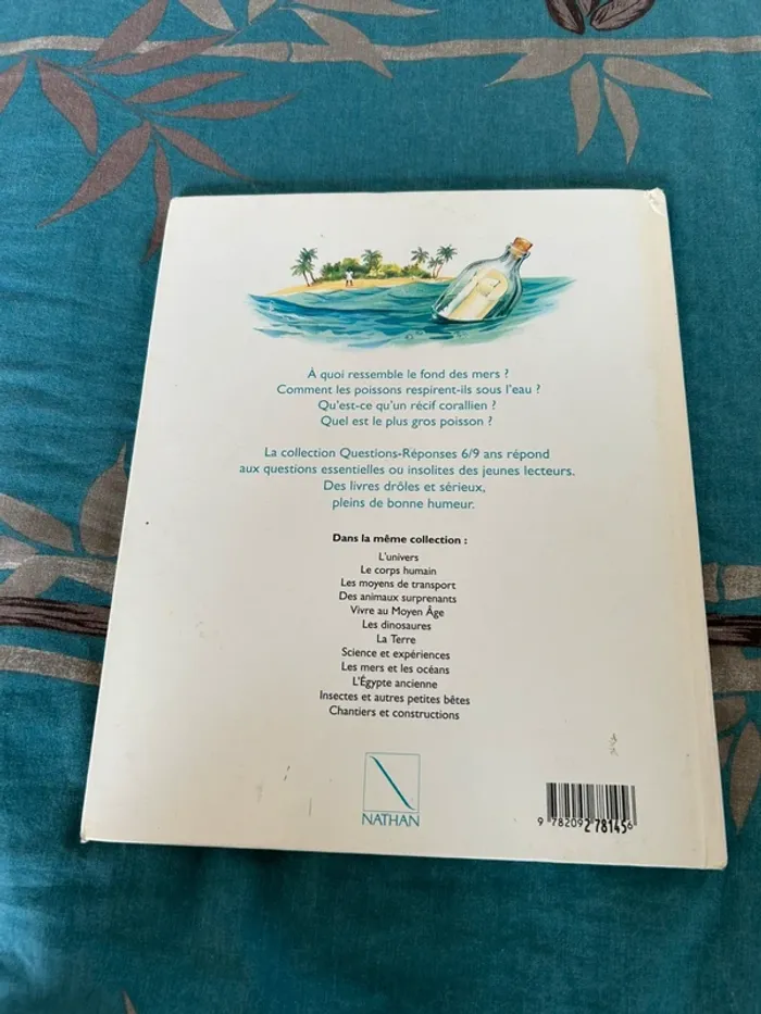 Livre les mers et les océans questions - réponses 6 / 9 ans - photo numéro 2