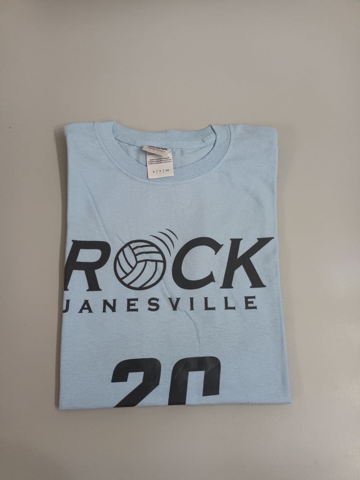 Tee-shirt vintage volley-ball  ROCK JANESVILLE numéro 26
