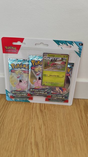 Tripack carte pokémon Aventure ensemble promo Yanmega Neuf scellé