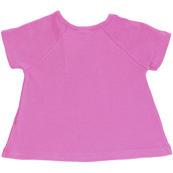 T-Shirt à manches courtes 6 mois en coton Petit Bateau - photo numéro 2