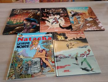  Lot de 5 BD, divers,(5, 99 les 5)(3)