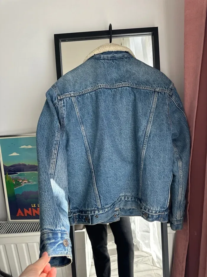 Veste en jean et moumoute - photo numéro 5