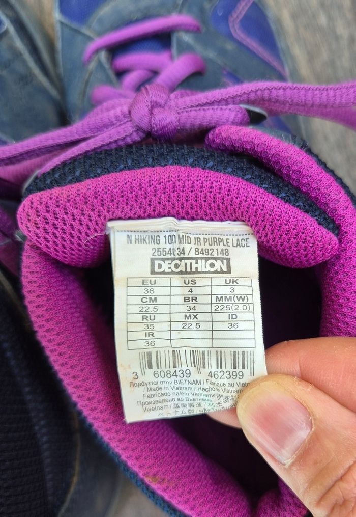 Chaussures de rando 36 Quechua, TBE - photo numéro 7