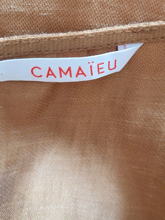 Robe d'été camel Camaïeu - photo numéro 13
