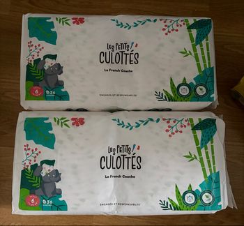 Couches les petits culottés taille 6