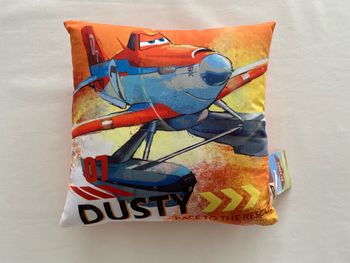 Coussin planes orange -article neuf