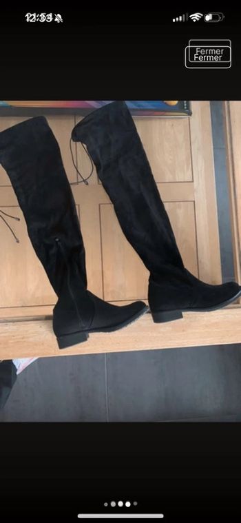 Cuissardes plates noires