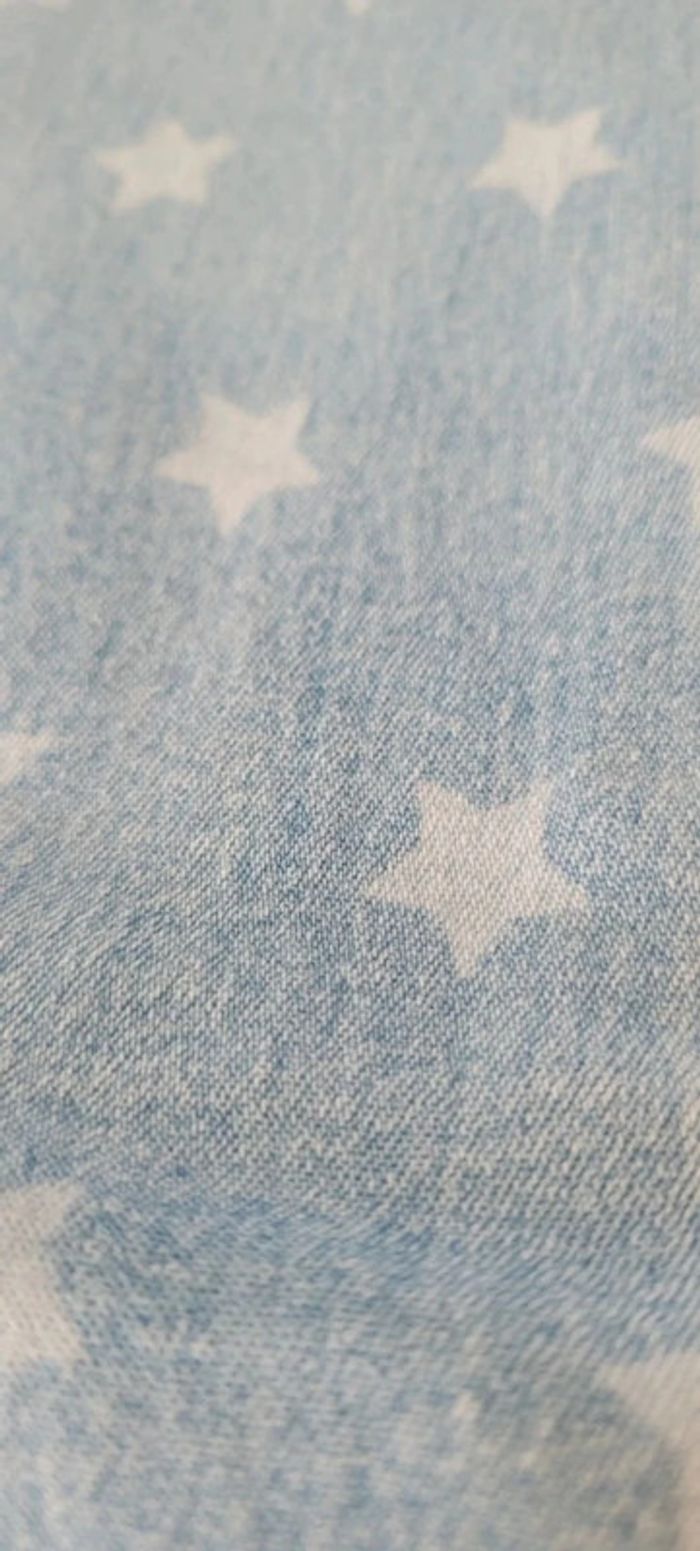 Jean Tex fille motifs étoiles - photo numéro 3