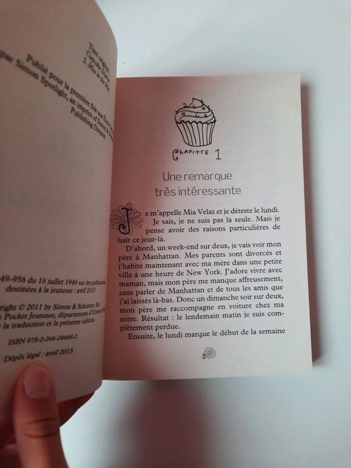 Livre Cupcake Girls La reine de la mode - photo numéro 4
