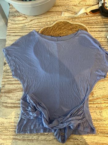 Tee shirt zara à nouer M