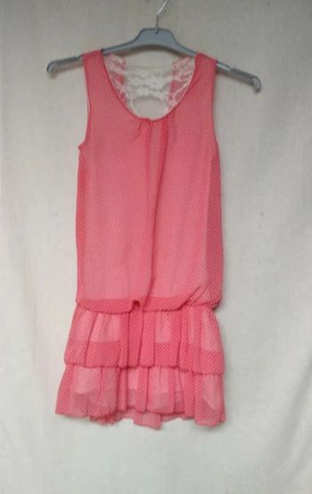 robe courte corail 10 ans