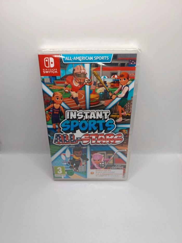 Jeu Nintendo Switch Neuf sous blister Instant sports All-Stars