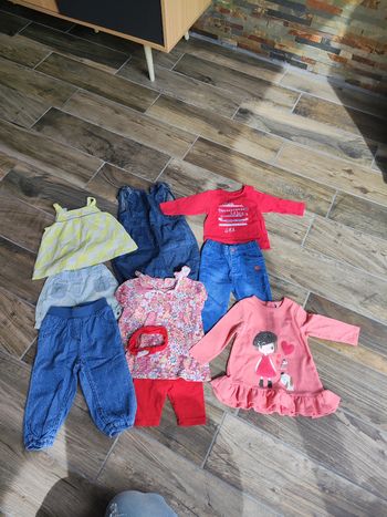 Vêtements en 6mois