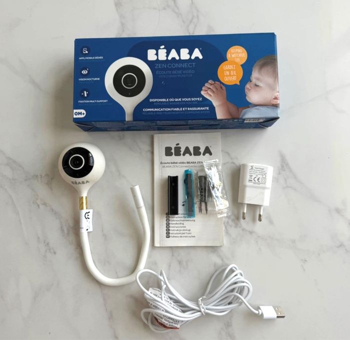 Caméra de surveillance pour bébé de la marque BEABA modèle Zen Connect. - photo numéro 2