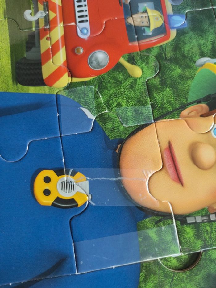 Mon grand livre puzzle sam le pompier - photo numéro 5