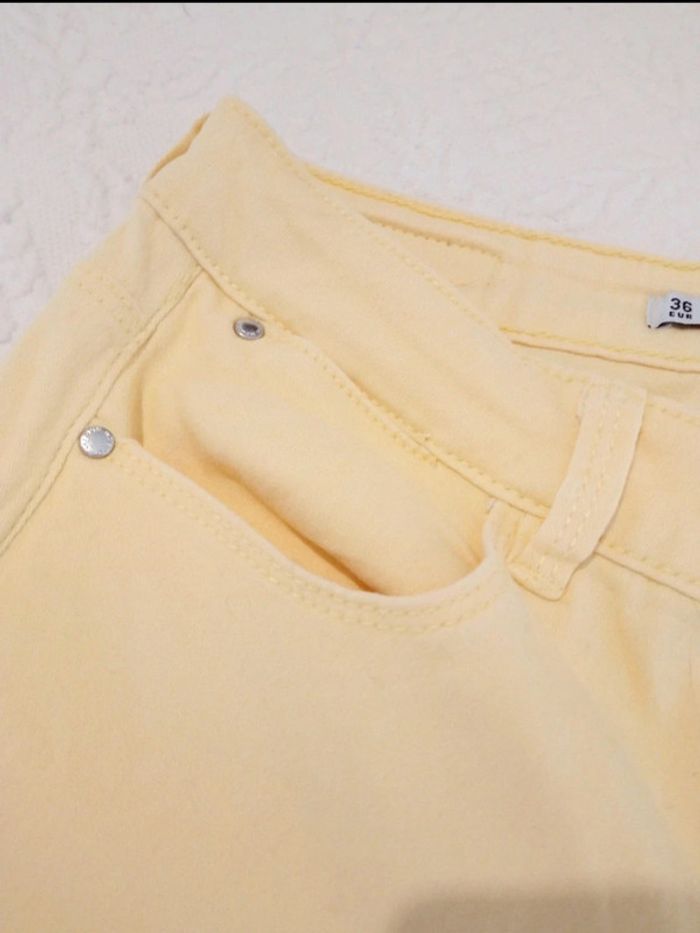 Pantalon Lefties 36 jaune tbe #lora11femme36 - photo numéro 4