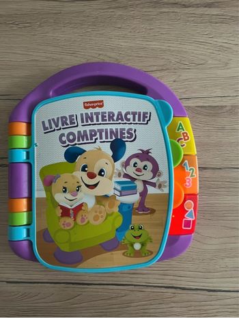 Livre interactif comptine