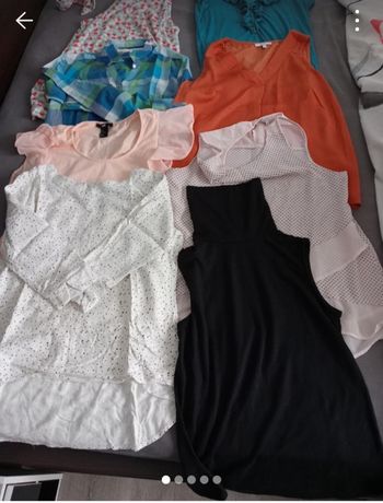 Lots de 8 hauts femme taille 36