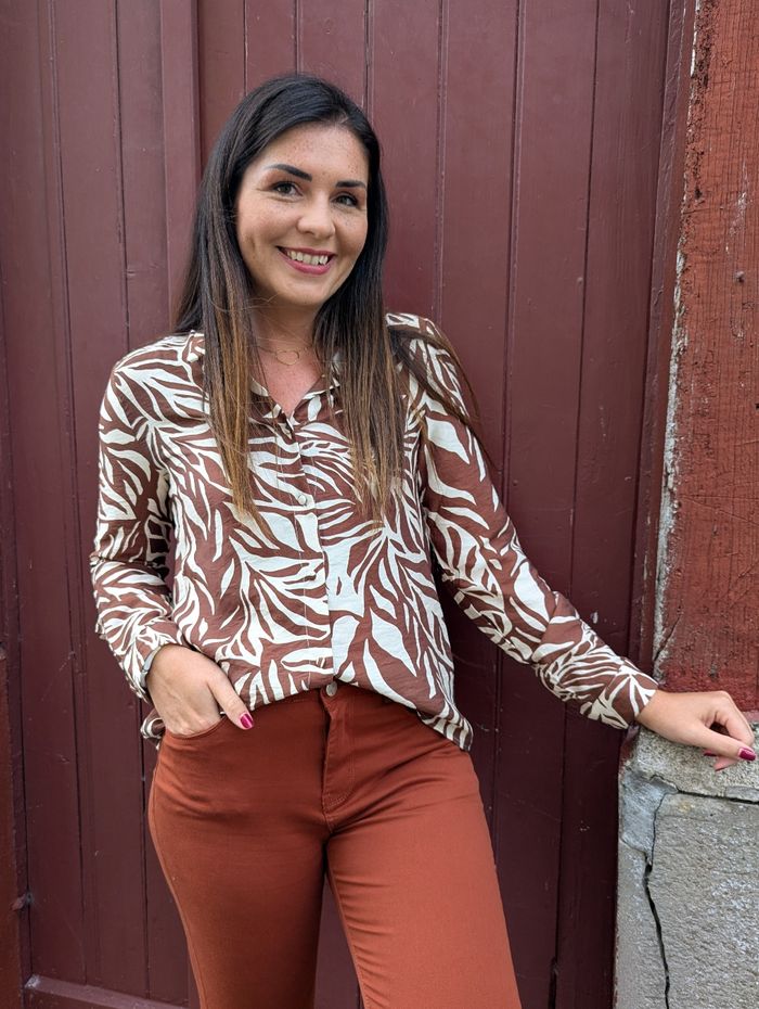 Chemise Annecy beige/marron
Taille S - photo numéro 2