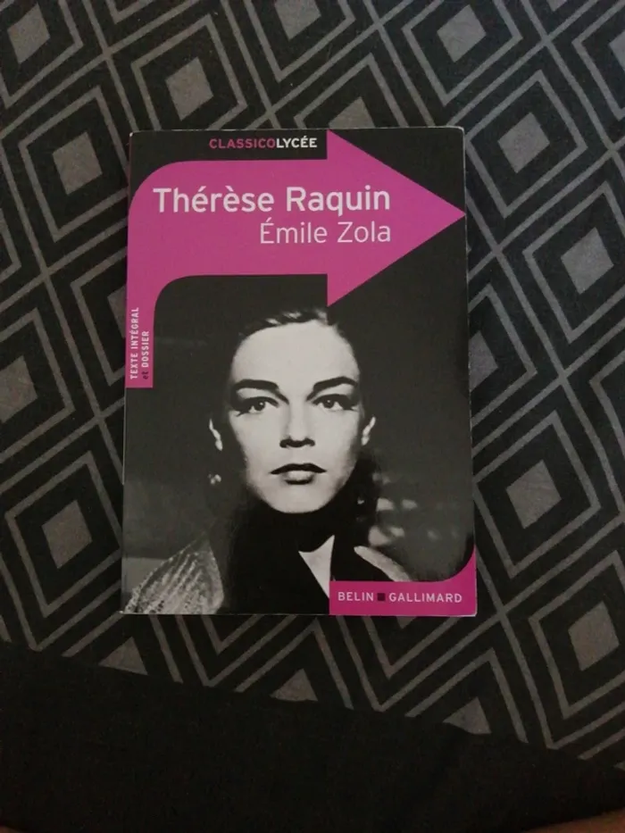 livre "Thérèse Raquin"