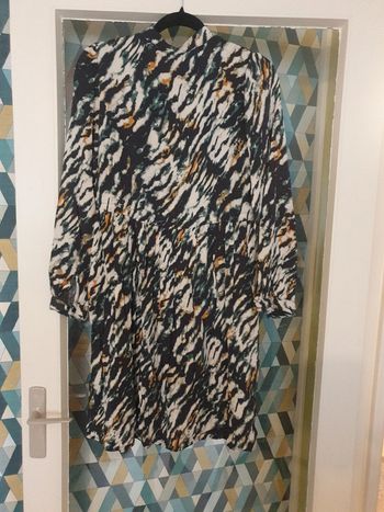 Robe imprimée manches longues