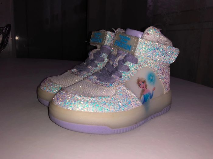 Baskets montantes reine des neiges