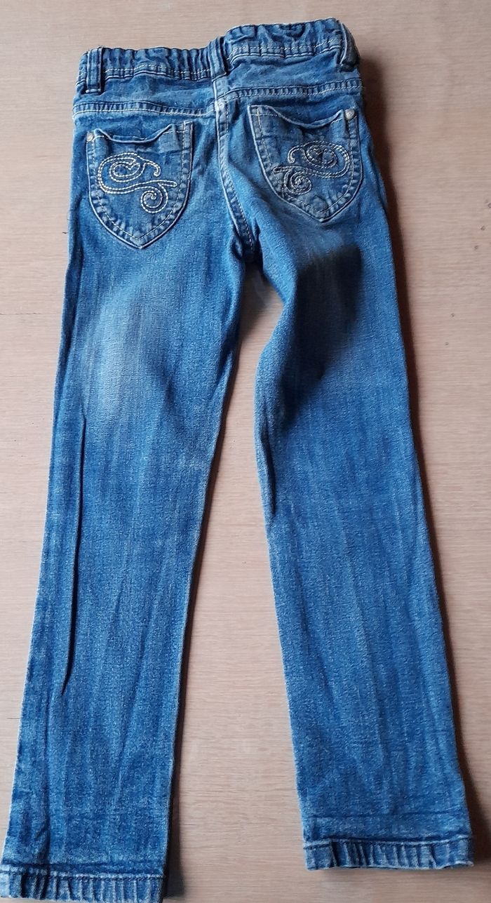 Jeans fille 116 - photo numéro 2